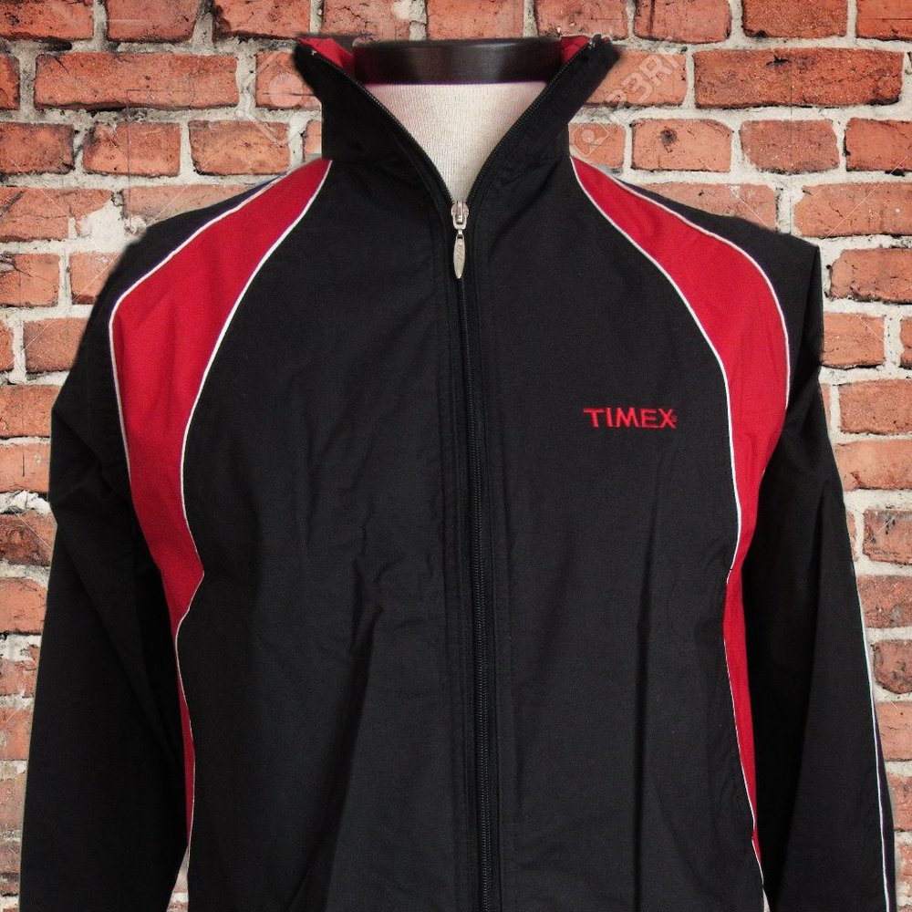 Vintage Timex Watch Promotional Jacket Women's Medium Made in Canada NOS EUC